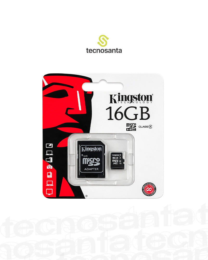 Memoria Kingston Micro SD 16 GB