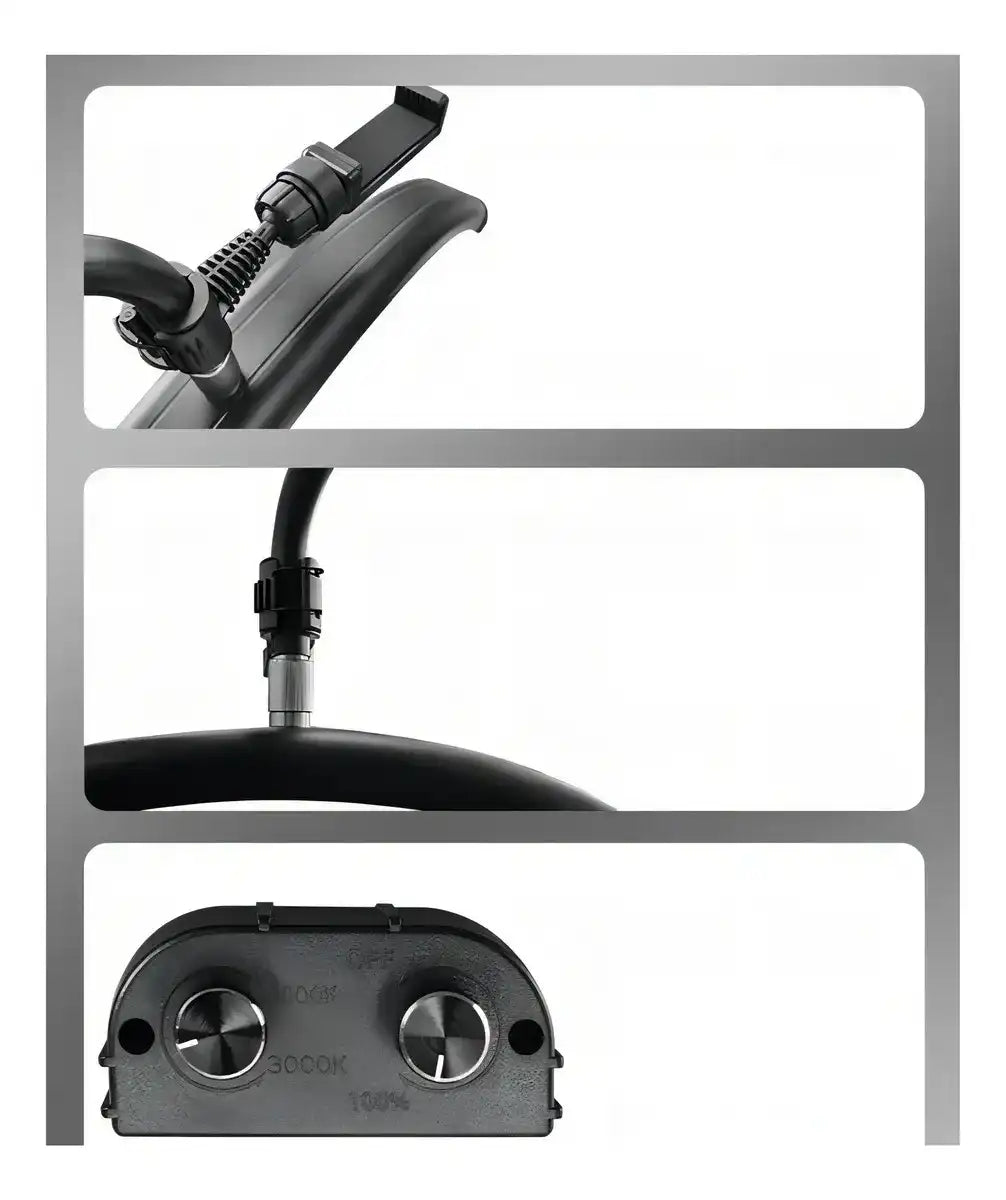 Lámpara de Piso Led Arco Media Luna