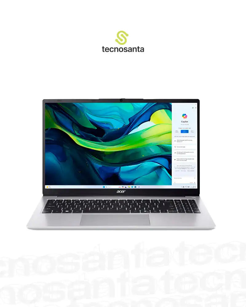 ACER AL15-43P-R6GW - AMD RYZEN 7 5825U - 8GB DDR4 - 512GB SSD - PANTALLA 15,6" FHD - NO DVD - HDMI - FREEDOS - LIGHT SILVER