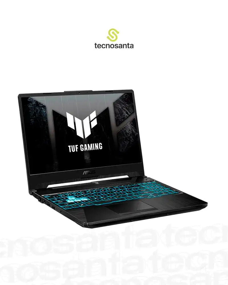 ASUS TUF FA506NCG-HN204 - AMD RYZEN 7 7445HS - 8GB DDR5 - 512GB SSD - PANTALLA 15,6" FHD - NO DVD - GEFORCE RTX 3050 4GB GDDR6 - FREEDOS - BLACK