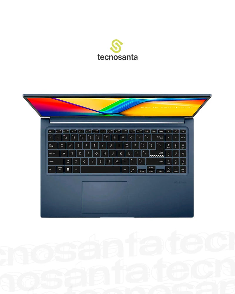 Portátil ASUS X1502VA-BQ1345 - INTE CORE I5 13420H - 12GB DDR4 - 512GGB SSD - PANTALLA 15,6" FHD - NO DVD - HDMI - FREEDOS - QUIET BLUE