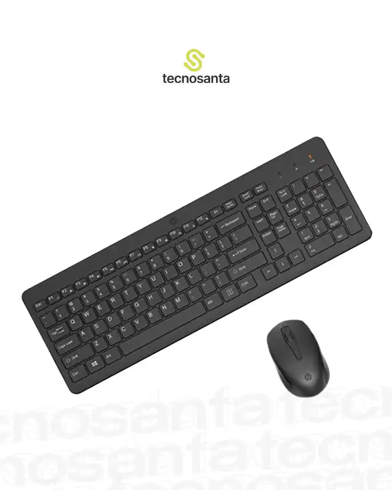 COMBO TECLADO Y MOUSE HP 330 - INALAMBRICO - NEGRO - 2V9E6AA#ABM