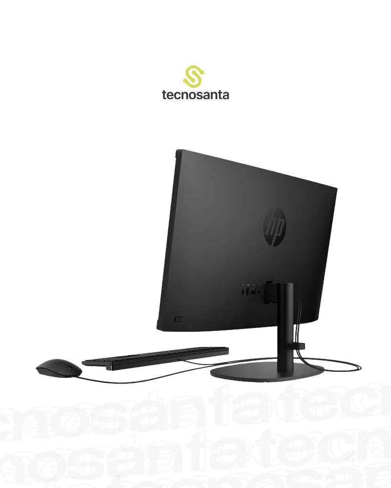 COMPUTADOR TODO EN UNO HP 22-DG0205LA - INTEL N100 - 8GB DDR5 - 512GB SSD - PANTALLA 21,5" FHD - NO DVD - HDMI - RJ45 - FREDDOS - NEGRO