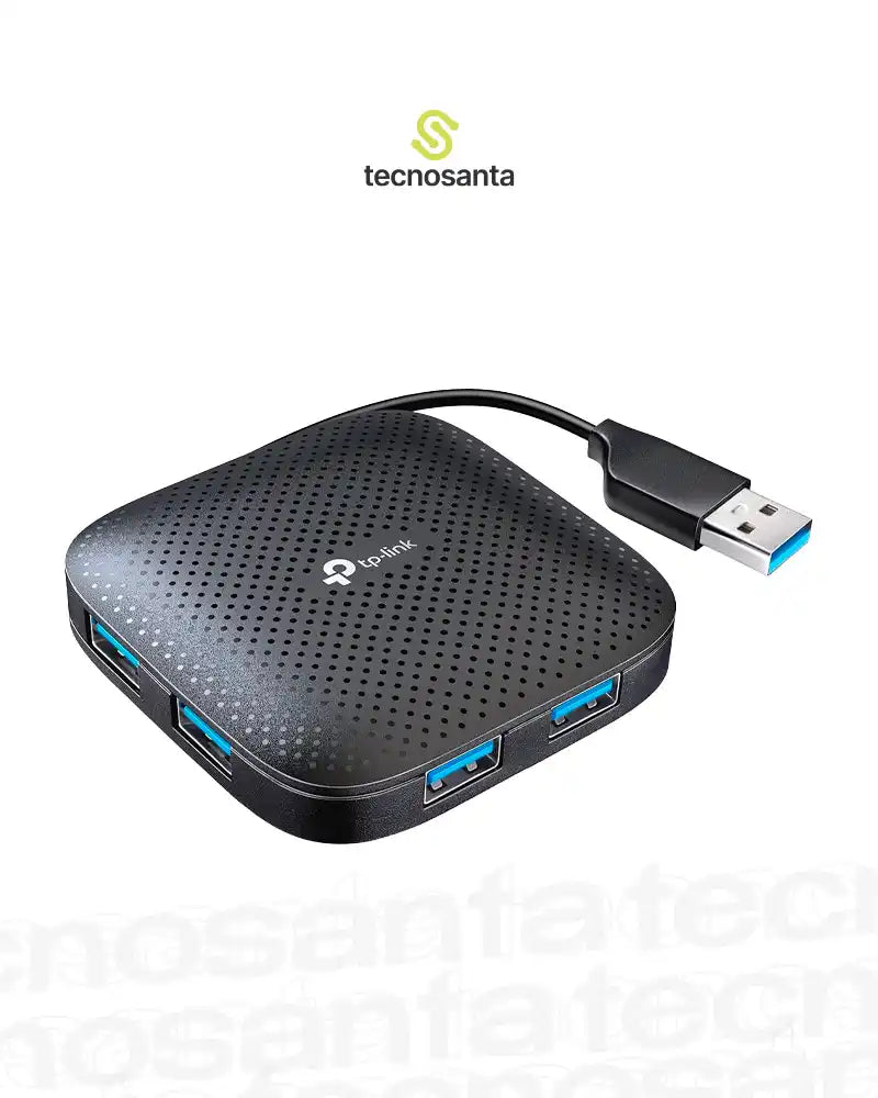 HUB DE 4 PUERTOS TP LINK UH400 - 4 PUERTOS USB 3,0 - CONEXIÓN USB - NEGRO
