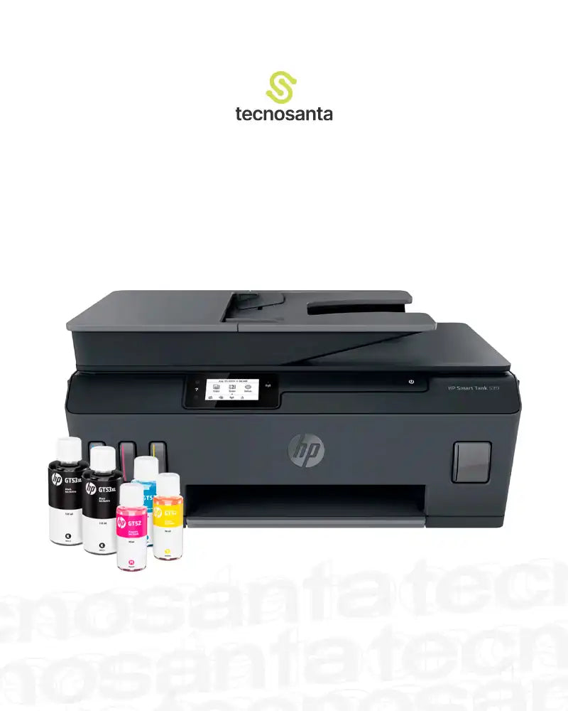 IMPRESORA HP SMART TANK 530 - MULTIFUNCIONAL - ADF - WIFI - AMPLIA Y REDUCE - TINTA CONTINUA