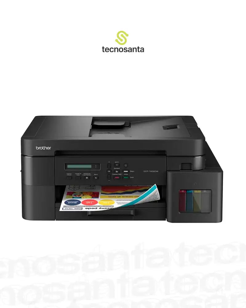 IMPRESORA MULTIFUNCIONAL BROTHER DCP-T830DW - DUPLEX - WIFI - ADF - RED ETHERNET - PUERTO USB - 2 BANDEJAS + OBSEQUIO DE ROTULADORA ELEC