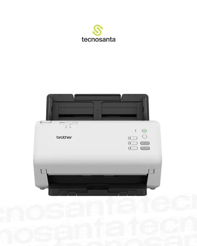 ESCANER BROTHER ADS-4300N - 40 PPM - 80 IPM - DUPLEX A COLOR - USB 3,0 - CAPACIDAD ADF 80 PAGINAS - ETHERNET