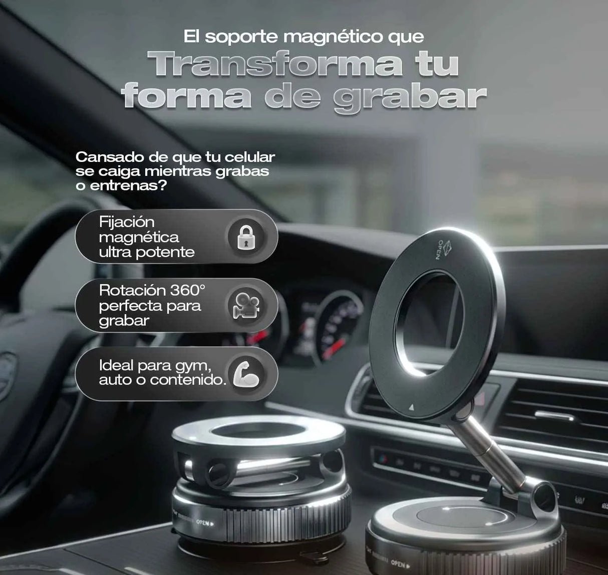 Soporte Celular Ventosa