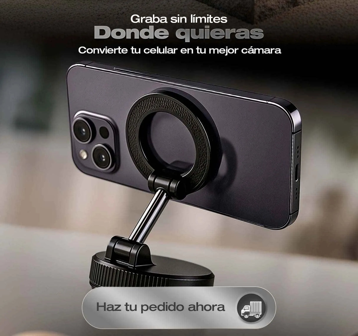 Soporte Celular Ventosa