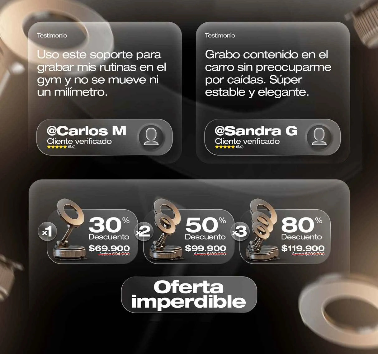 Soporte Celular Ventosa