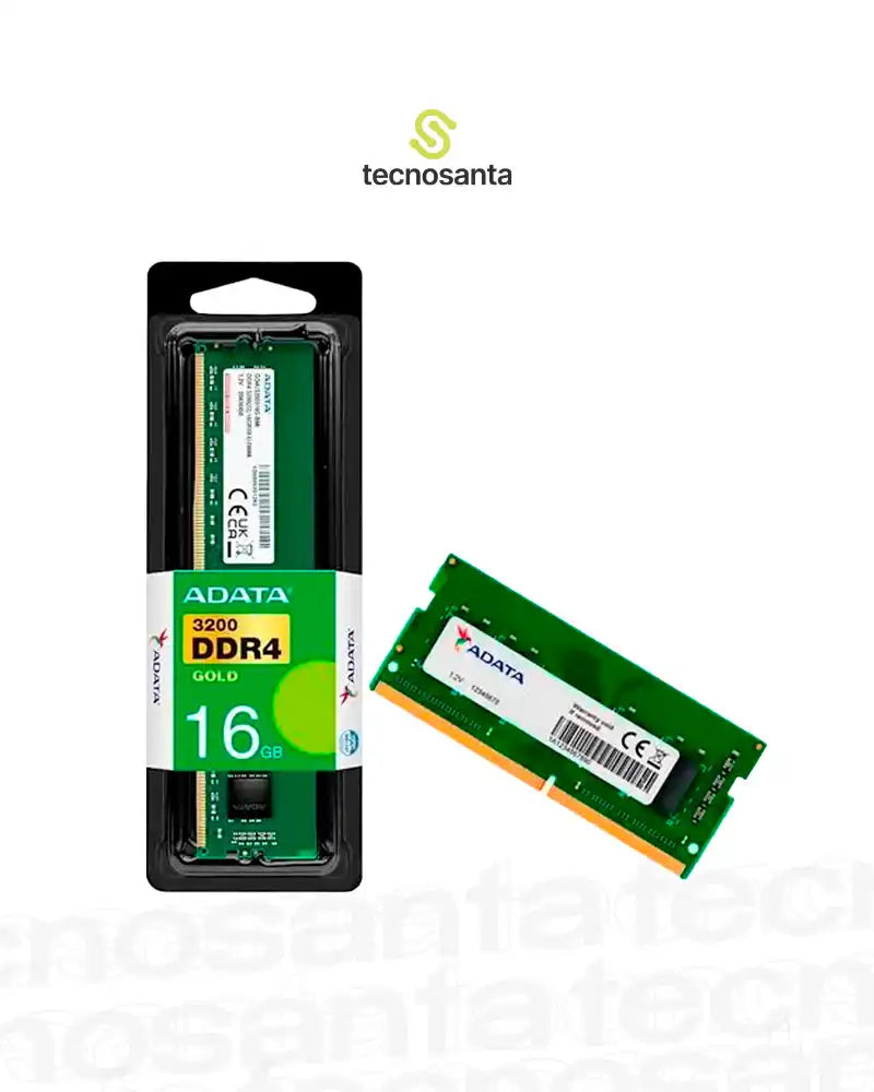 MEMORIA RAM ADATA 16GB DDR4 3200MHZ PARA PORTATIL
