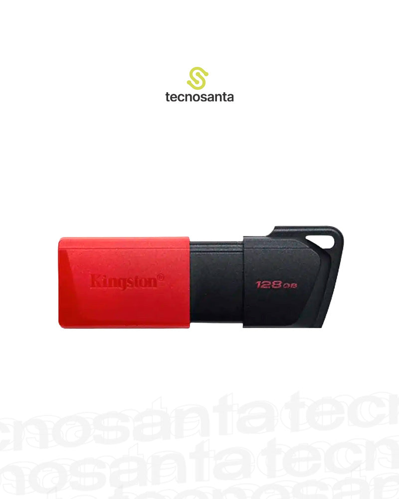 MEMORIA USB KINGSTON DATATRAVELER 3.2 DTX EXODIA M- 128GB - NEGRA - RETRACTIL