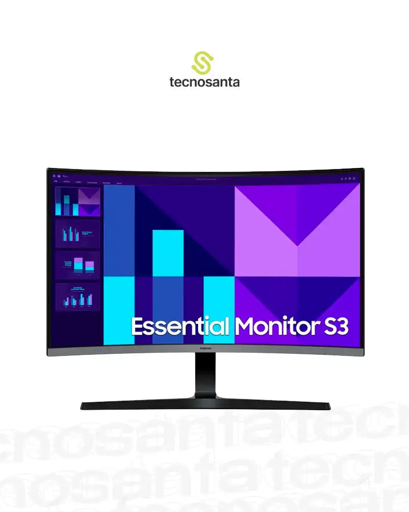 MONITOR SAMSUNG CURVO 27" - LS27D392GANXZA - HDMI - VGA - FHD - 100HZ - 4MS