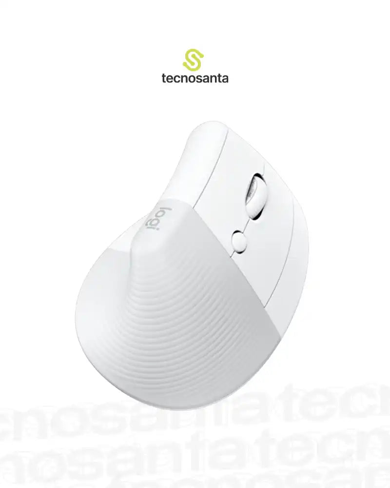 MOUSE LOGITECH LIFT VERTICAL - ERGONOMICO - INALAMBRICO - BLUETOOTH - 6 BOTONES - USB - BLANCO