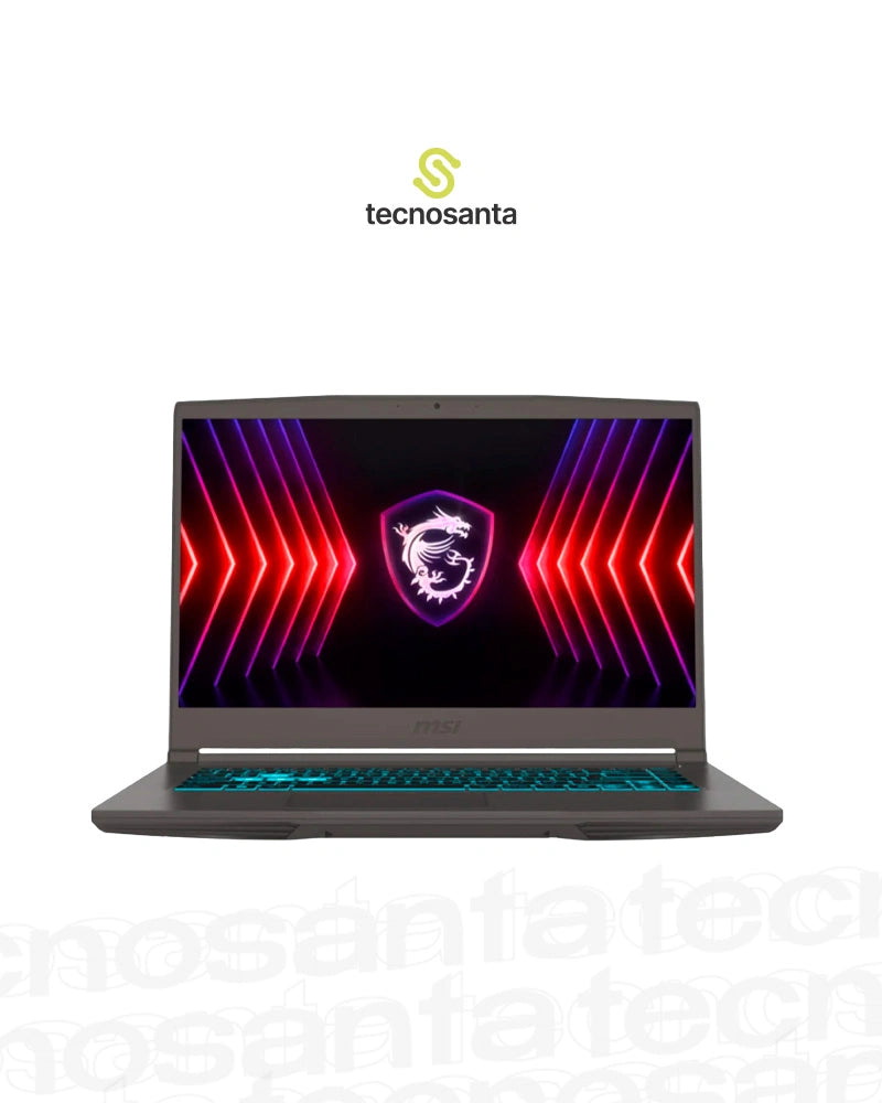 Portátil MSI THIN 15 B13UC-3060XCO - INTEL CORE I5 13420H - 8GB DDR4 - 512GB SSD - PANTALLA 15,6" FHD - NO DVD - NVIDIA RTX 3050 4GB GDDR6 - RJ45