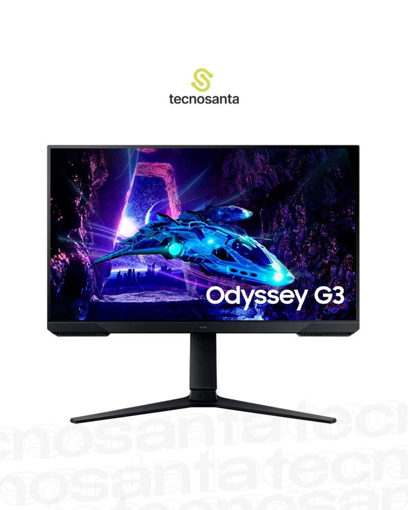 MONITOR SAMSUNG ODYSSEY G3 24" - LS24DG300ENXZA - FHD - TASA DE REFRESCO 180HZ - HDMI - 1MS - ALTURA AJUSTABLE - PIVOTEABLE