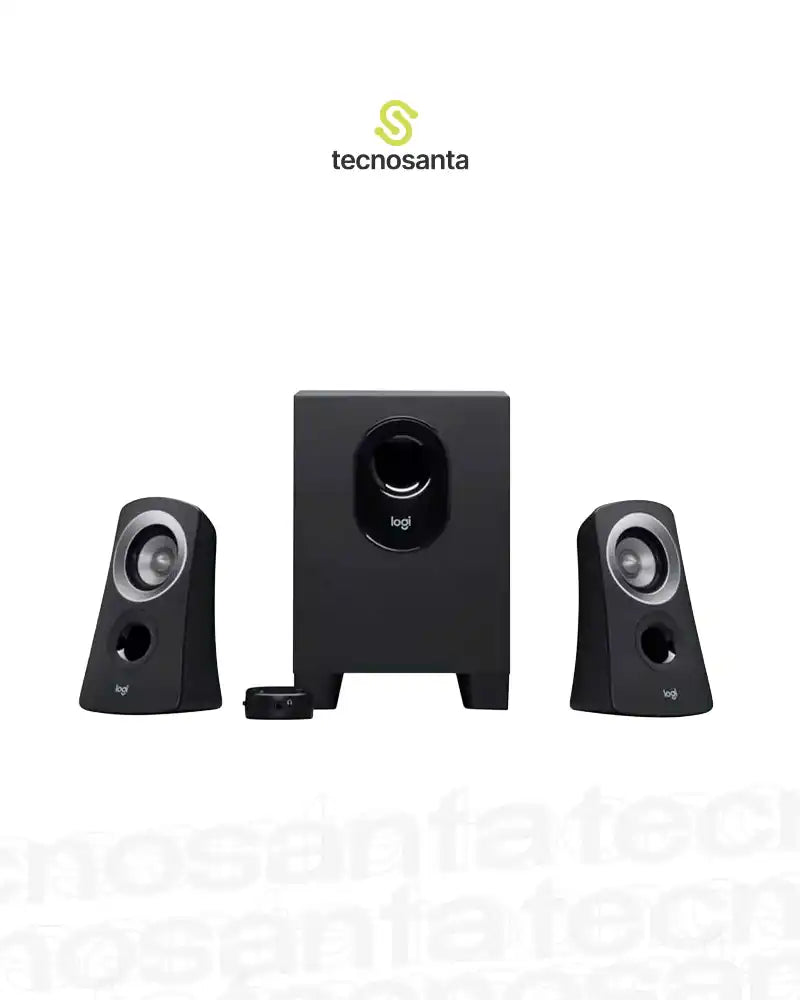 PARLANTE LOGITECH Z313 - DE ALTAVOCES COMPACTOS 2,1 - SUBWOOFER 25W (1 SUBWOOFER X 15W / 2 SATELITE X 10W) - NEGRO
