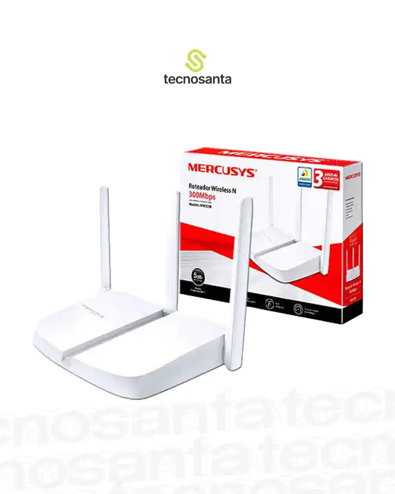 ROUTER MERCUSYS MW306R - 300MBPS - 3 ANTENAS