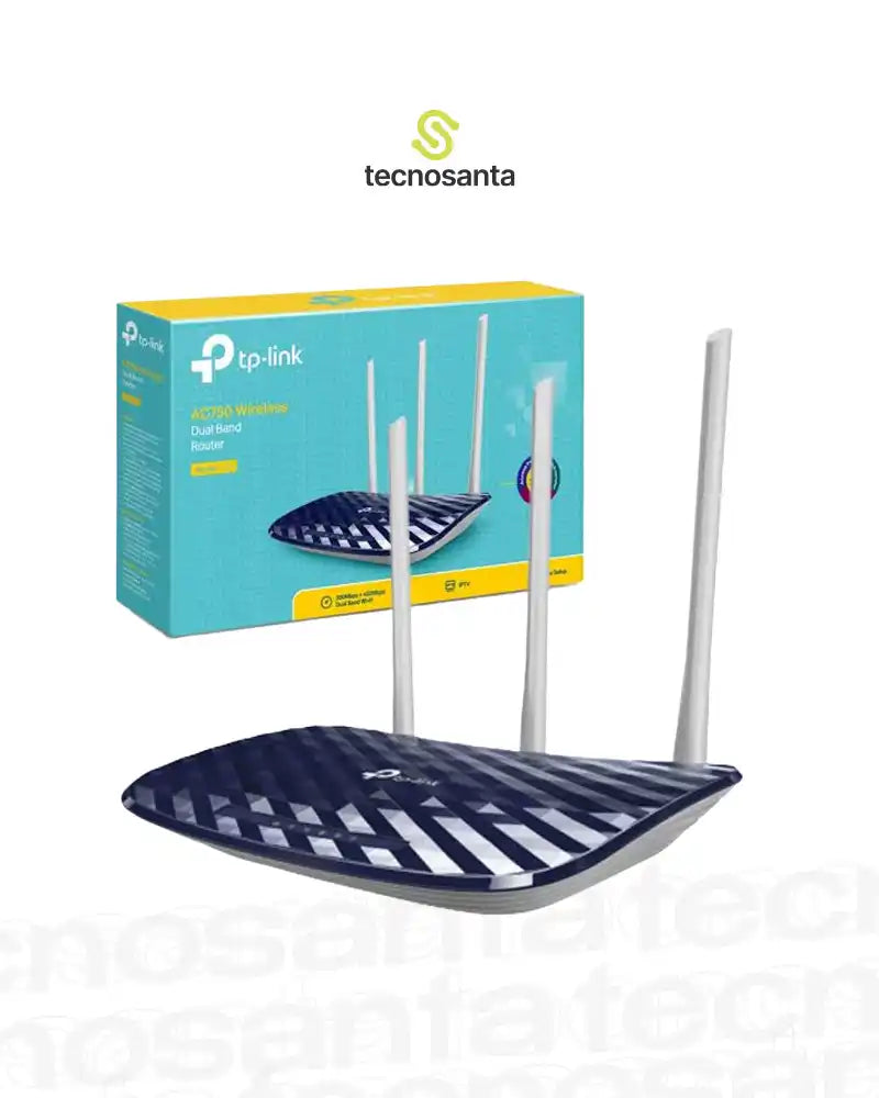 ROUTER TP-LINK ARCHER C20 - DUAL BAND - AC750 - 3 ANTENAS