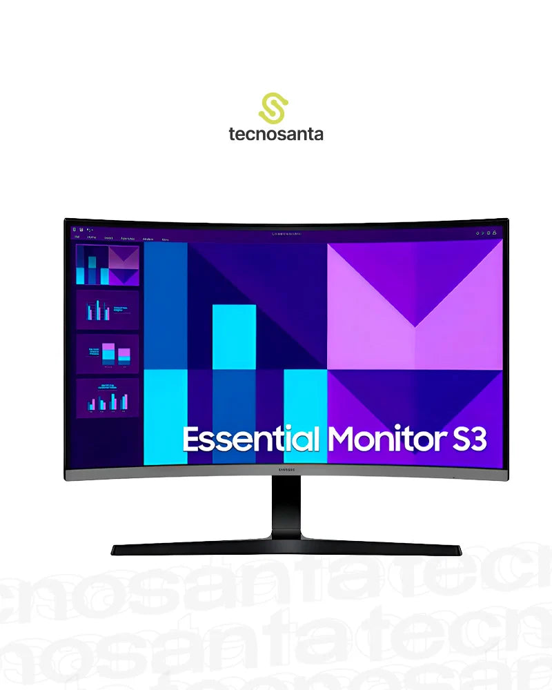 MONITOR SAMSUNG 27" CURVO- LS27D390GANXZA - HDMI - VGA - FHD - 100HZ - 4MS - SIN BORDES