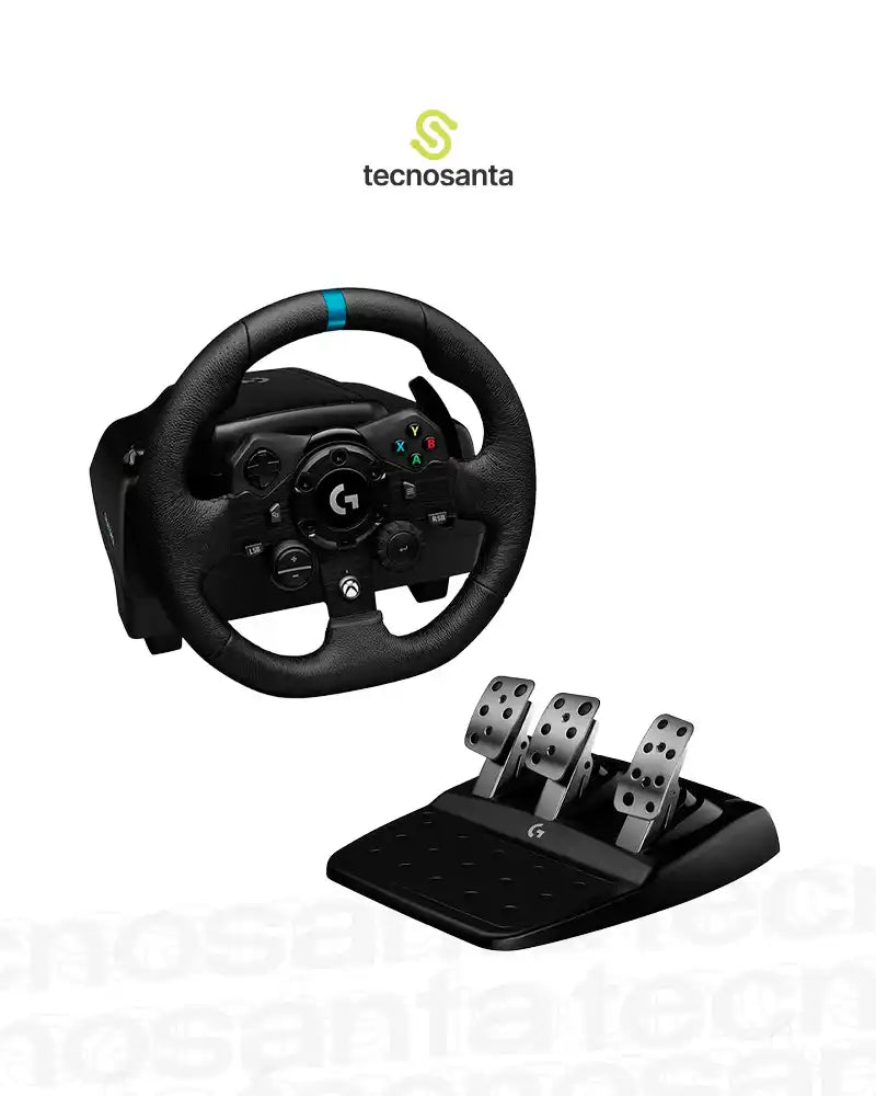 TIMON GAMING LOGITECH G923 - INCLUYE PEDALES - SISTEMA DE COMPETICION TRUEFORCE - COMPATIBLE CON PS4/ PS5 / PC - GIRO DE 900° - PUERTO USB