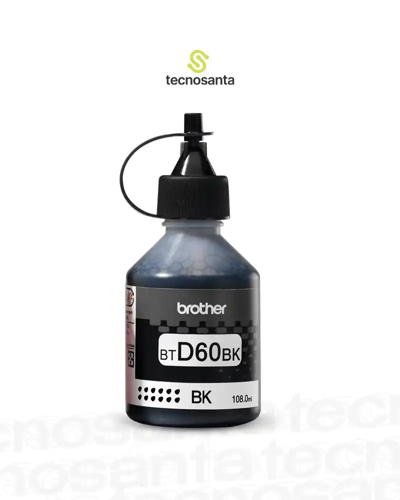 TINTA BROTHER BTD100BK NEGRA - 108ML - COMPATIBLE CON MC-T930DW -DCP-T830DW- DCP-T730DW - DCP-T530DW - DCPT430W - DCP-T230