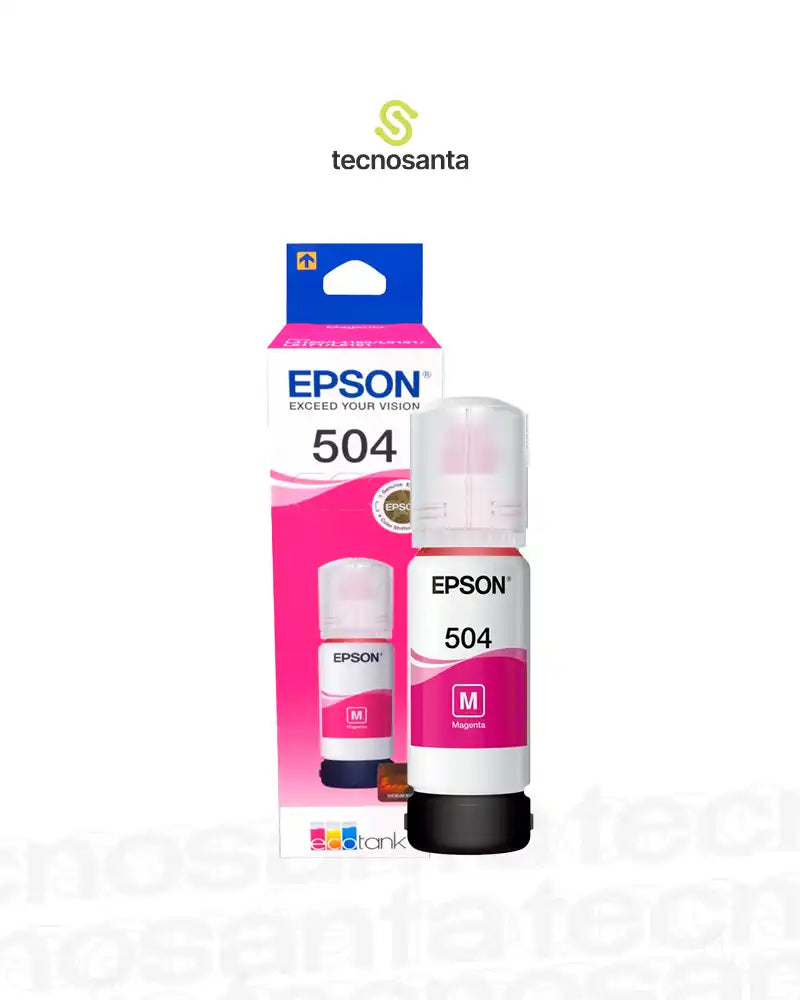 TINTA EPSON T-504 MAGENTA COMPATIBLE CON LL4260-L6290-L6270-L14150