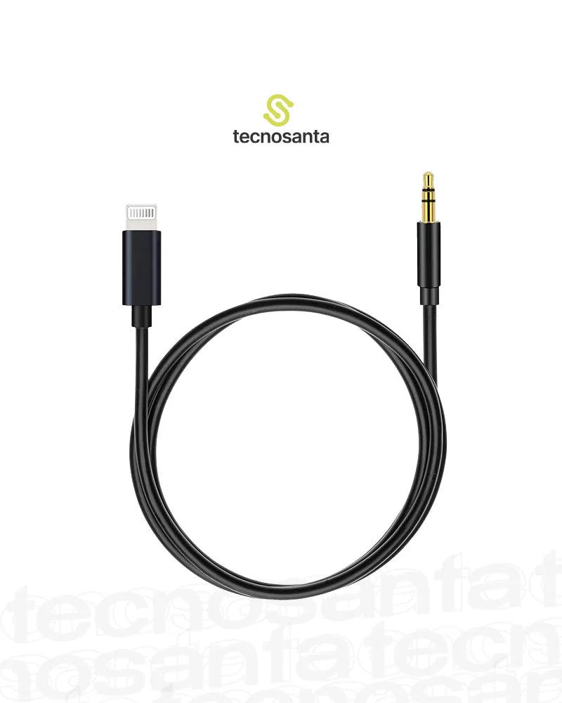 Cable Auxiliar para iPhone Audio Lightning a 3.5 mm