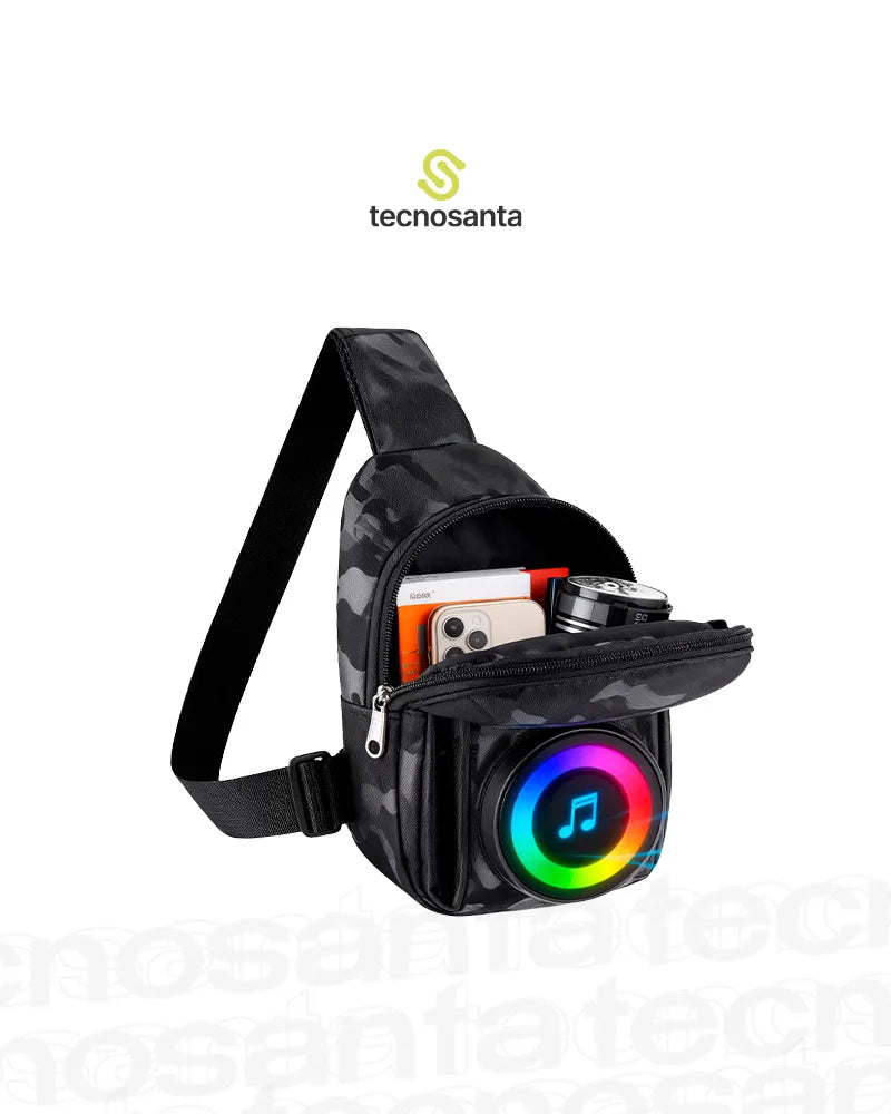 Mochila con Parlante Bluetooth Portátil