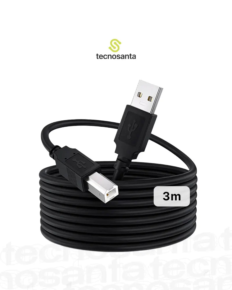 Cable De Impresora 3 Metros