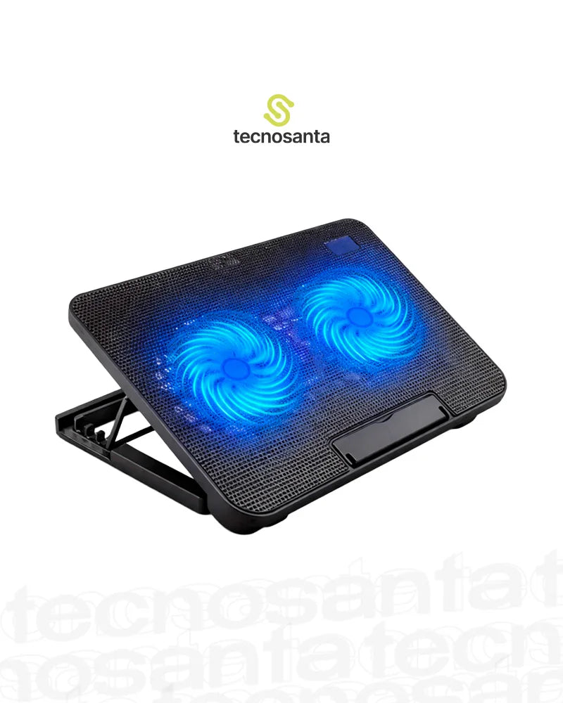 Soporte con sistema de refrigeración Doble Ventilador LED