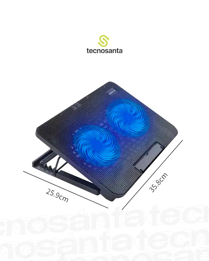 Soporte con sistema de refrigeración Doble Ventilador LED