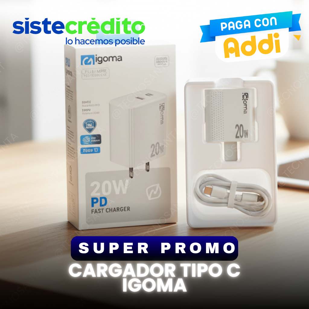 Cargador Tipo C Igoma