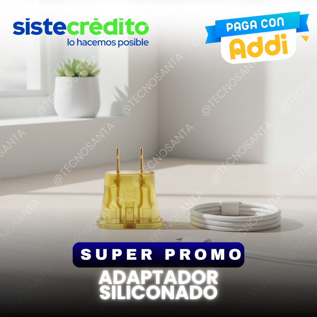 Adaptador Siliconado
