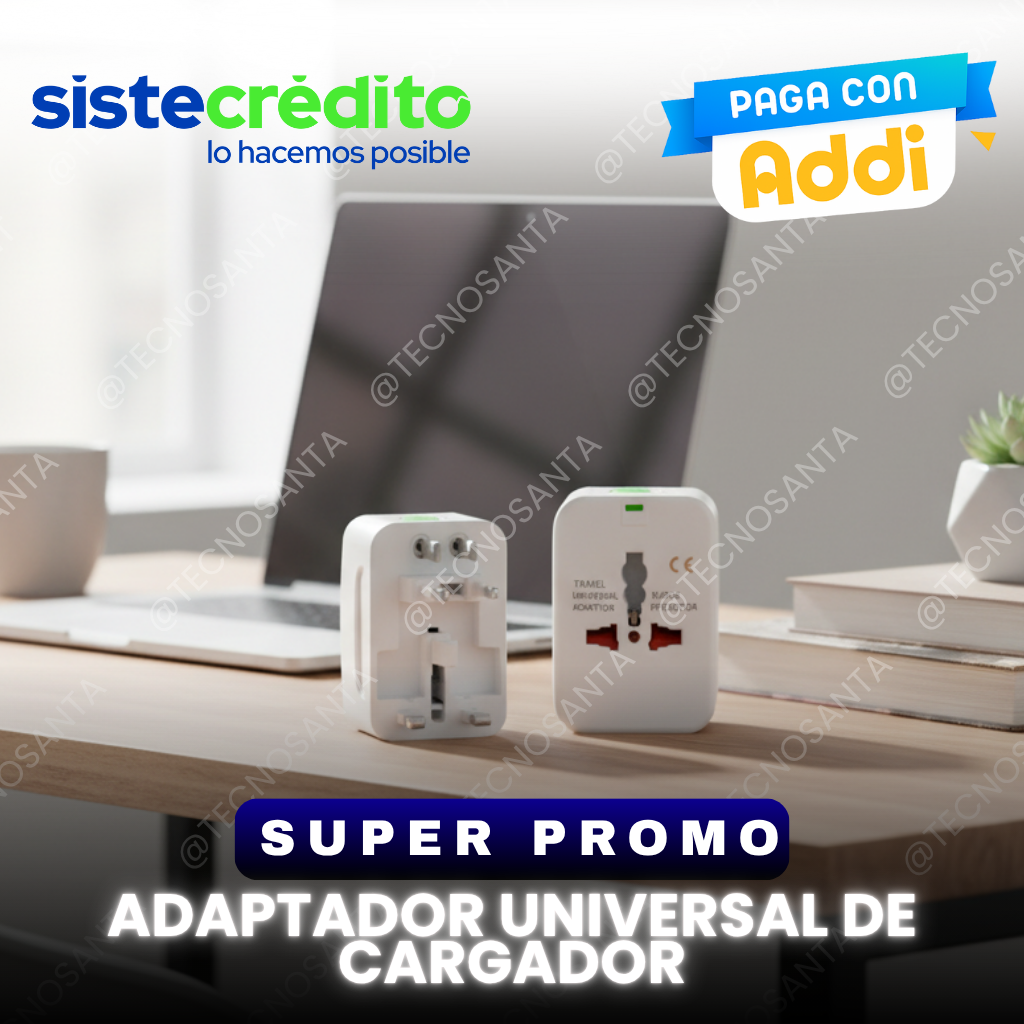 adaptador universal de cargador