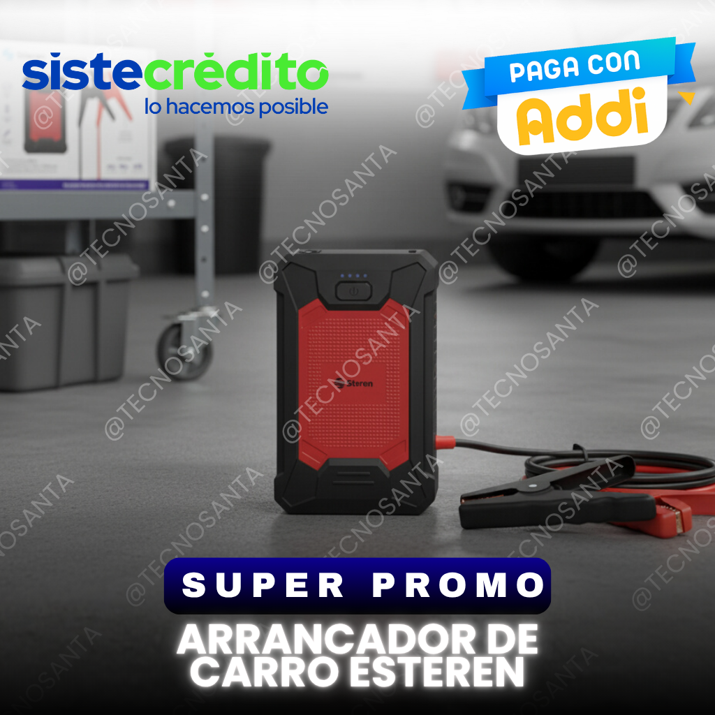 Arrancador de carro ESTEREN