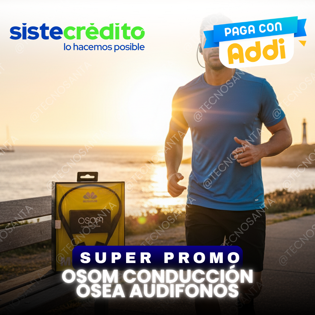 Osom conducción ósea audífonos
