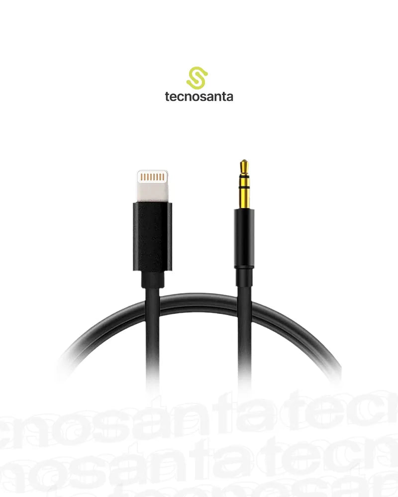 Cable Auxiliar para iPhone Audio Lightning a 3.5 mm