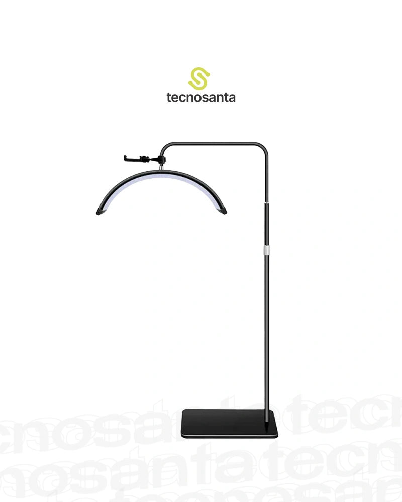Lámpara de Piso Led Arco Media Luna