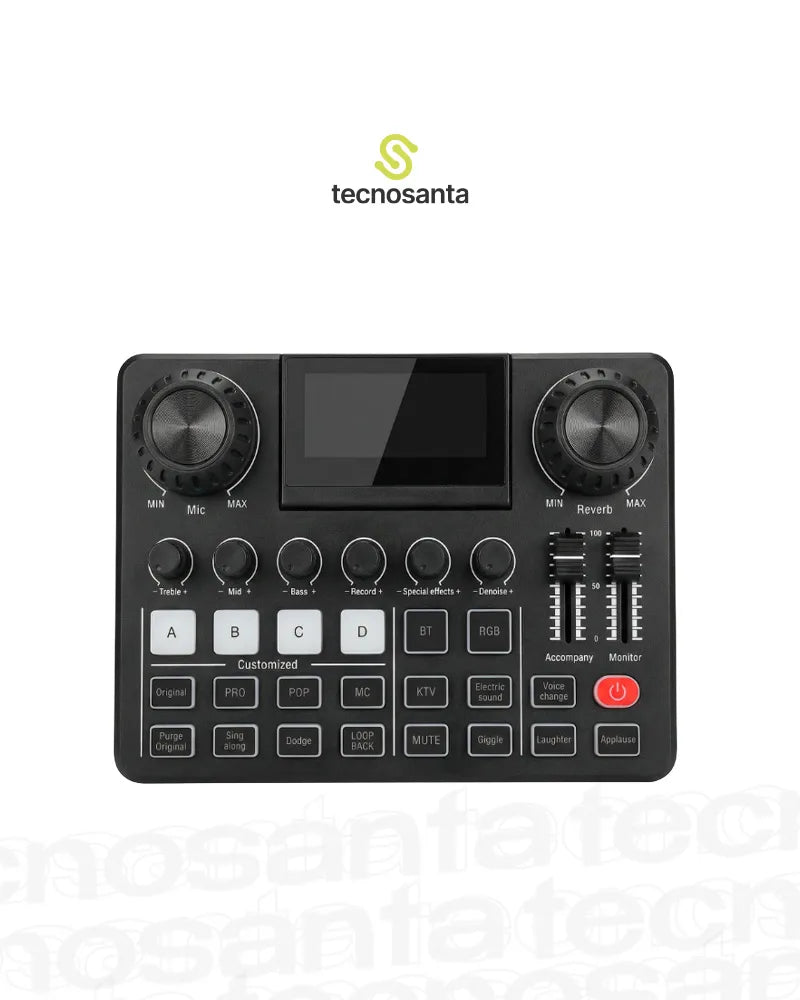 Consola Mezcladora de Audio Streaming