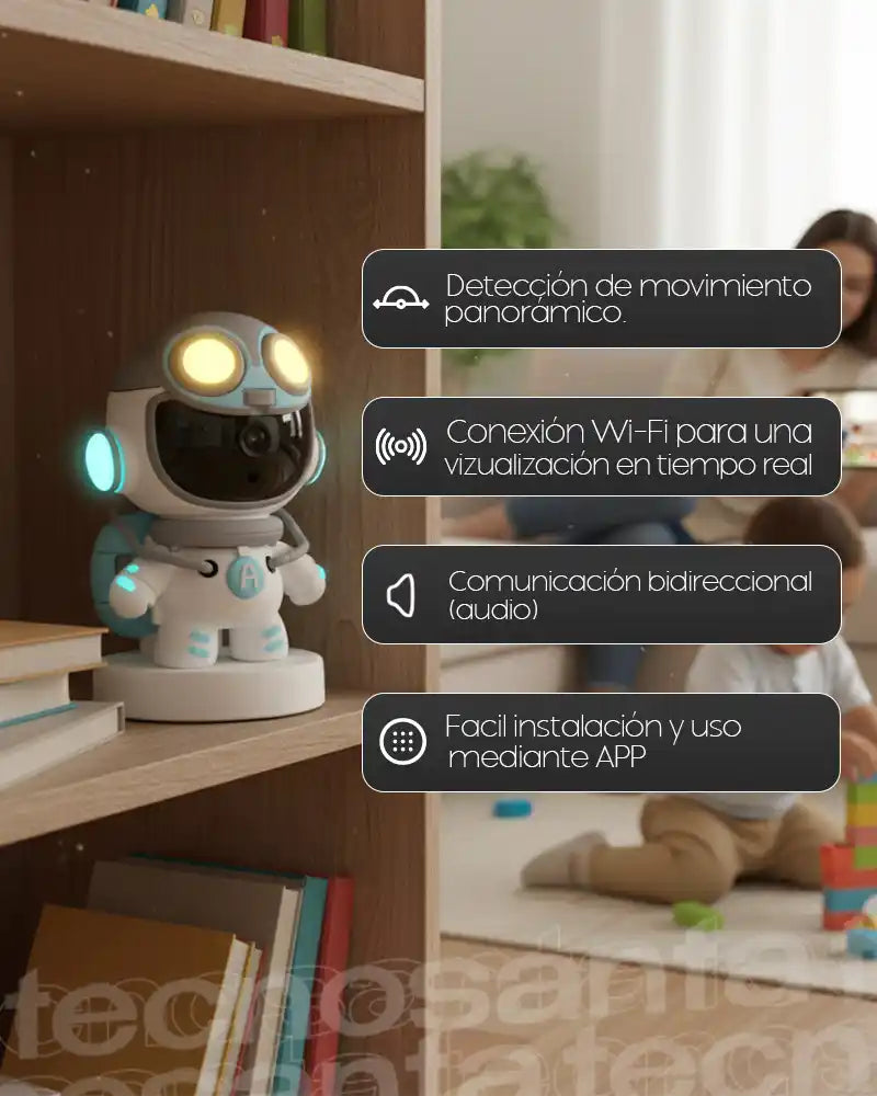 Camara robot inteligente con IA