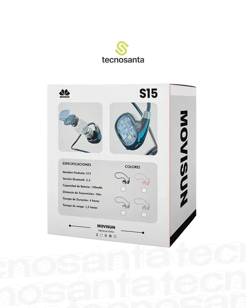 Audífonos Movisun de Conducción Ósea S15