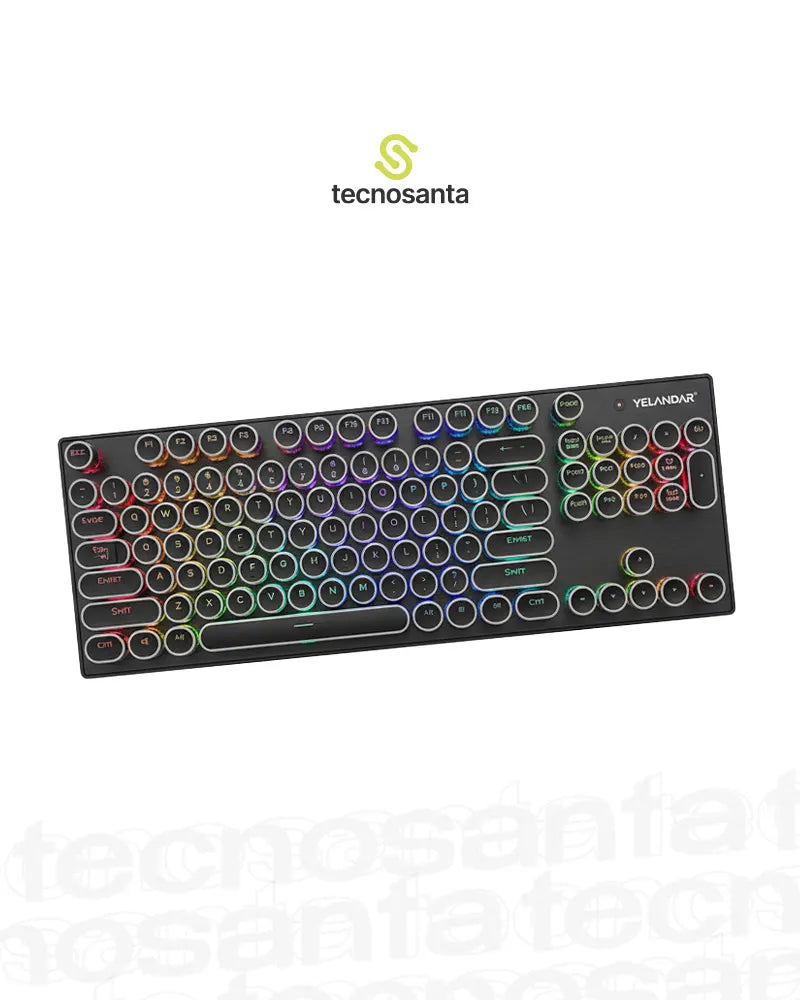 Teclado Mecánico Inalámbrico Para Juegos RGB