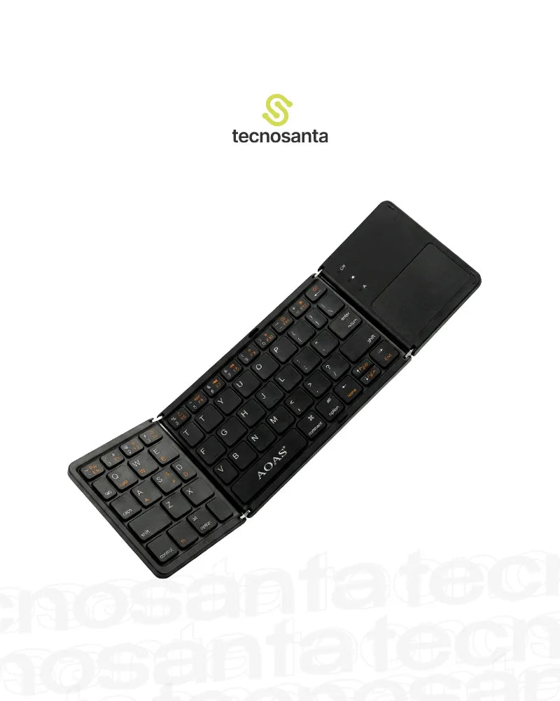 Teclado Inalámbrico Compacto Bluetooth con TouchPad
