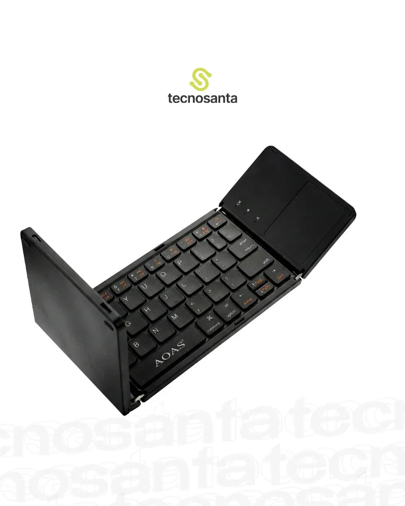 Teclado Inalámbrico Compacto Bluetooth con TouchPad