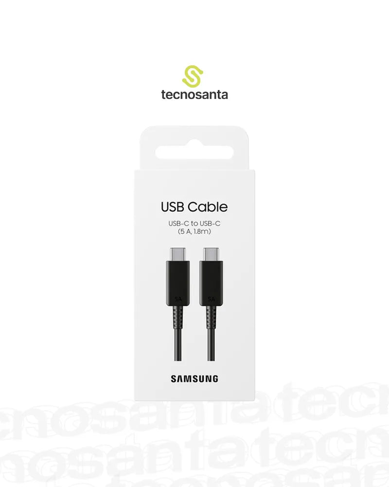 Cable Cargador Samsung Tipo C a Tipo C