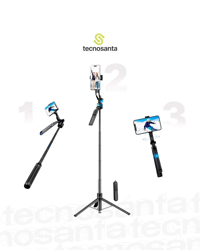 Tripode Inteligente C12 con Seguimiento Automático IA