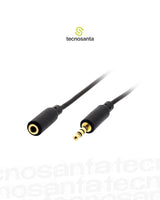 Cable de Audio 3.5 mm a 3.5 mm Estéreo – Punta Dorada