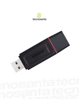 MEMORIA USB KINGSTON DATATRAVELER 3.2 DTX EXODIA- 256GB - NEGRA