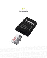 MEMORIA MICRO SD 32GB SANDISK ULTRA CLASE 10 HASTA 100MB/S